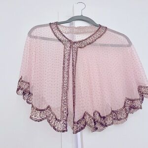 Brand New Barbie Blush Pink Cape